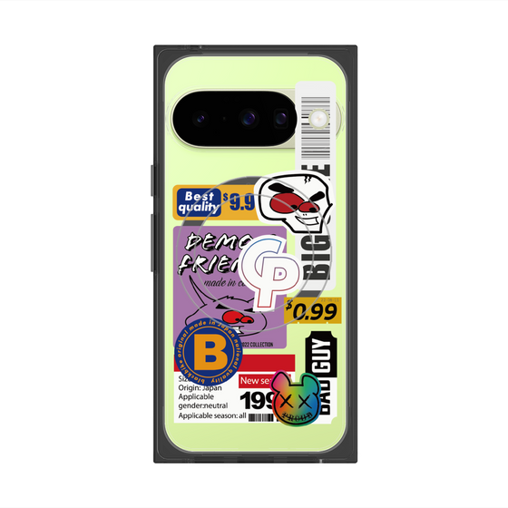 プレミアムスクエアケース with Pixelsnap［ Demon Friends Sticker .2 ］