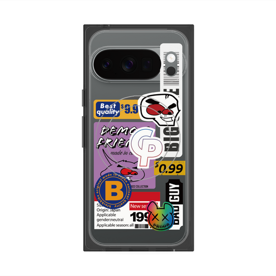プレミアムスクエアケース with Pixelsnap［ Demon Friends Sticker .2 ］