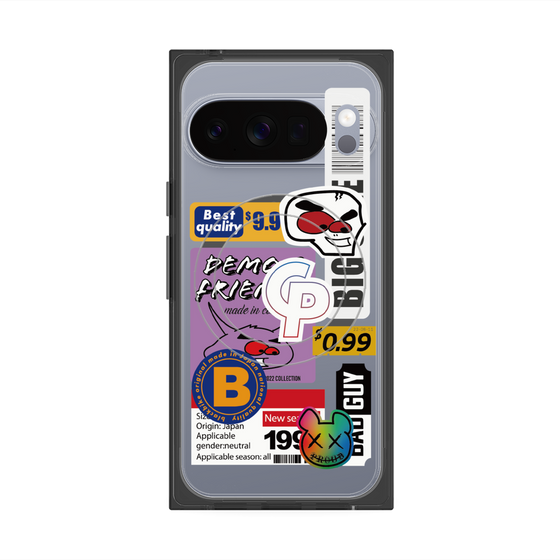 プレミアムスクエアケース with Pixelsnap［ Demon Friends Sticker .2 ］