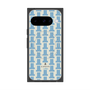 プレミアムスクエアケース with Pixelsnap［ LANVIN en Bleu Monogram Blue - ランバン ブルーモノグラム ］