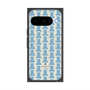 プレミアムスクエアケース with Pixelsnap［ LANVIN en Bleu Monogram Blue - ランバン ブルーモノグラム ］
