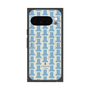 プレミアムスクエアケース with Pixelsnap［ LANVIN en Bleu Monogram Blue - ランバン ブルーモノグラム ］