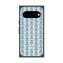 プレミアムスクエアケース with Pixelsnap［ LANVIN en Bleu Monogram Blue - ランバン ブルーモノグラム ］