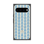 プレミアムスクエアケース with Pixelsnap［ LANVIN en Bleu Monogram Blue - ランバン ブルーモノグラム ］