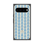 プレミアムスクエアケース with Pixelsnap［ LANVIN en Bleu Monogram Blue - ランバン ブルーモノグラム ］