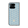 プレミアムスクエアケース with Pixelsnap［ LANVIN en Bleu Monogram Blue - ランバン ブルーモノグラム ］