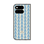 プレミアムスクエアケース with Pixelsnap［ LANVIN en Bleu Monogram Blue - ランバン ブルーモノグラム ］