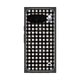 プレミアムスクエアケース with Pixelsnap［ Checkered Purple - ギンガムチェック ブラック ］