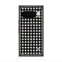 プレミアムスクエアケース with Pixelsnap［ Checkered Purple - ギンガムチェック ブラック ］