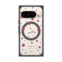 プレミアムスクエアケース with Pixelsnap［ Dippin dots Red - ディッピンドッツ レッド ］