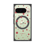プレミアムスクエアケース with Pixelsnap［ Dippin dots Red - ディッピンドッツ レッド ］