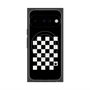 プレミアムスクエアケース with Pixelsnap［ Racing checkered flag - レーシングチェッカーフラッグ ］