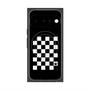 プレミアムスクエアケース with Pixelsnap［ Racing checkered flag - レーシングチェッカーフラッグ ］