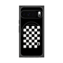 プレミアムスクエアケース with Pixelsnap［ Racing checkered flag - レーシングチェッカーフラッグ ］