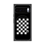 プレミアムスクエアケース with Pixelsnap［ Racing checkered flag - レーシングチェッカーフラッグ ］