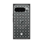 プレミアムスクエアケース with Pixelsnap［ CASEPLAY Crown dots White - ケースプレイ・クラウン・ドッツ ホワイト ］