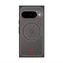 プレミアムスクエアケース with Pixelsnap［ CASEPLAY Crown dots Red - ケースプレイ・クラウン・ドッツ レッド ］