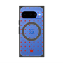 プレミアムスクエアケース with Pixelsnap［ CASEPLAY Crown dots Red - ケースプレイ・クラウン・ドッツ レッド ］