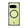 プレミアムスクエアケース with Pixelsnap［ CASEPLAY Crown dots Red - ケースプレイ・クラウン・ドッツ レッド ］