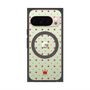 プレミアムスクエアケース with Pixelsnap［ CASEPLAY Crown dots Red - ケースプレイ・クラウン・ドッツ レッド ］