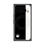 プレミアムスクエアケース with Pixelsnap［ CASEPLAY Bi-Colors Black & White - ケースプレイ・バイカラー ブラック＆ホワイト ］