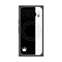 プレミアムスクエアケース with Pixelsnap［ CASEPLAY Bi-Colors Black & White - ケースプレイ・バイカラー ブラック＆ホワイト ］
