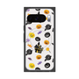 プレミアムスクエアケース with Pixelsnap［ Halloween Party - White ］