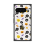 プレミアムスクエアケース with Pixelsnap［ Halloween Party - White ］