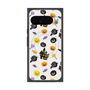 プレミアムスクエアケース with Pixelsnap［ Halloween Party - White ］