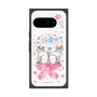 プレミアムスクエアケース with Pixelsnap［ おかべてつろう - きみに花束を ］