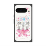 プレミアムスクエアケース with Pixelsnap［ おかべてつろう - きみに花束を ］