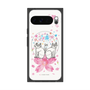 プレミアムスクエアケース with Pixelsnap［ おかべてつろう - きみに花束を ］
