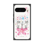 プレミアムスクエアケース with Pixelsnap［ おかべてつろう - きみに花束を ］
