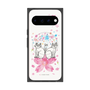 プレミアムスクエアケース with Pixelsnap［ おかべてつろう - きみに花束を ］