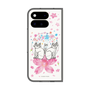 プレミアムスクエアケース with Pixelsnap［ おかべてつろう - きみに花束を ］