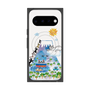 プレミアムスクエアケース with Pixelsnap［ おかべてつろう - 上を目指していきましょう ］