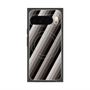 プレミアムスクエアケース with Pixelsnap［ Middle Stripe - Black ］