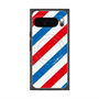 プレミアムスクエアケース with Pixelsnap［ Big Stripe - Red × Blue ］