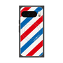 プレミアムスクエアケース with Pixelsnap［ Big Stripe - Red × Blue ］