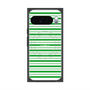 プレミアムスクエアケース with Pixelsnap［ Small Border - Green ］