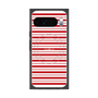 プレミアムスクエアケース with Pixelsnap［ Small Border - Red ］