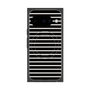 プレミアムスクエアケース with Pixelsnap［ Middle Border - Black ］
