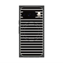 プレミアムスクエアケース with Pixelsnap［ Middle Border - Black ］