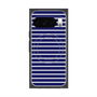 プレミアムスクエアケース with Pixelsnap［ Middle Border - Blue ］
