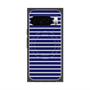プレミアムスクエアケース with Pixelsnap［ Middle Border - Blue ］