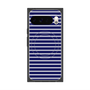 プレミアムスクエアケース with Pixelsnap［ Middle Border - Blue ］