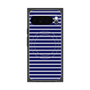 プレミアムスクエアケース with Pixelsnap［ Middle Border - Blue ］