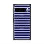 プレミアムスクエアケース with Pixelsnap［ Middle Border - Blue ］