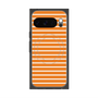 プレミアムスクエアケース with Pixelsnap［ Middle Border - Orange ］