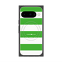 プレミアムスクエアケース with Pixelsnap［ Big Border - Green ］